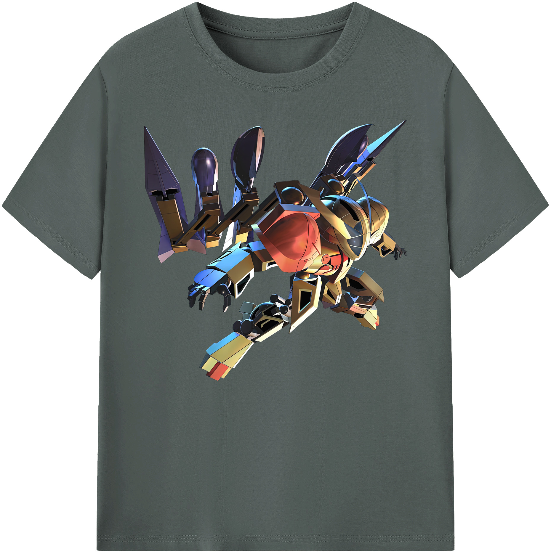 （画像用） 機動戦士ガンダム Mobile Suit Gundam 綿100％ メンズ半袖Tシャツ｜肌触りやわらか＆通気性